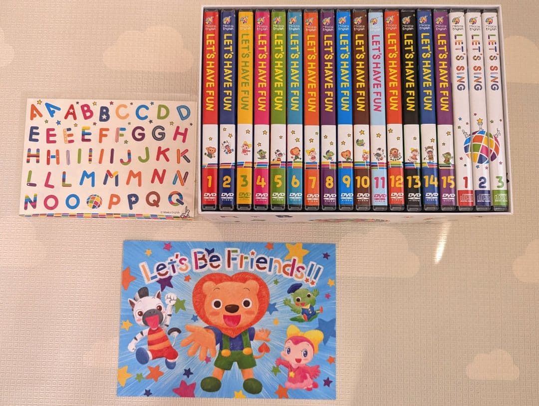 【最新版・美品】ミライグリッシュDVD・CD セット