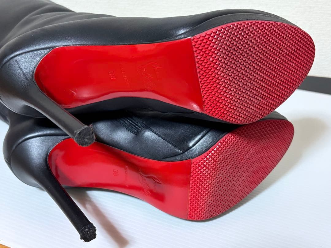今日だけ値下げ　美品 Christian Louboutin ロングブーツ 38