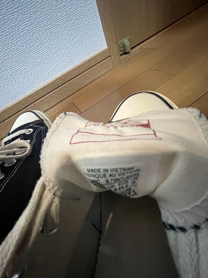 コンバース　ct70 ブラック