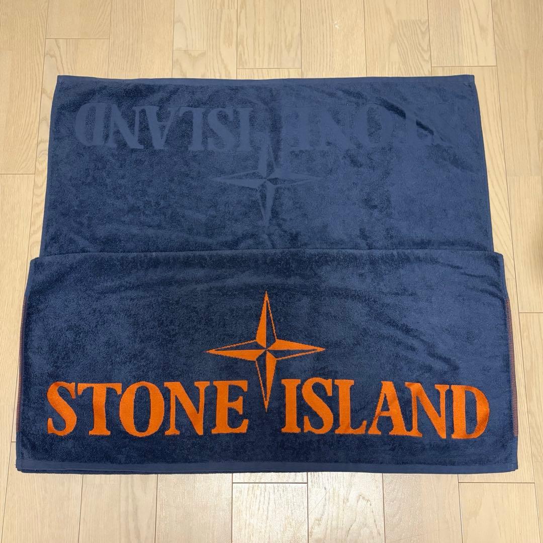【未使用】stone  ビーチタオル ひざ掛け