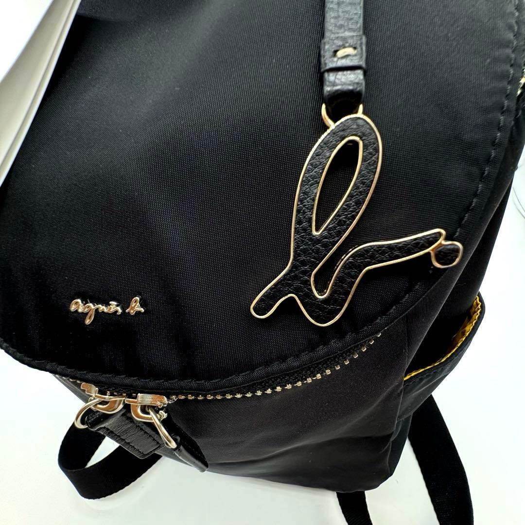 未使用　agnes b. ミニリュックバックパックアニエスベー別売りチャーム付き