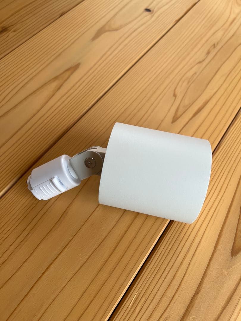 Grid-swingable duct down light ホワイト