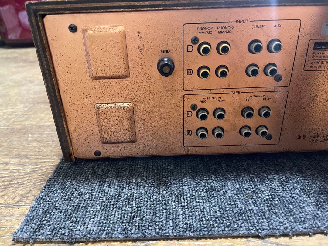 a*y様 サンスイ プリメインアンプAU-D907F