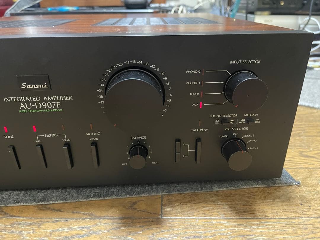 a*y様 サンスイ プリメインアンプAU-D907F