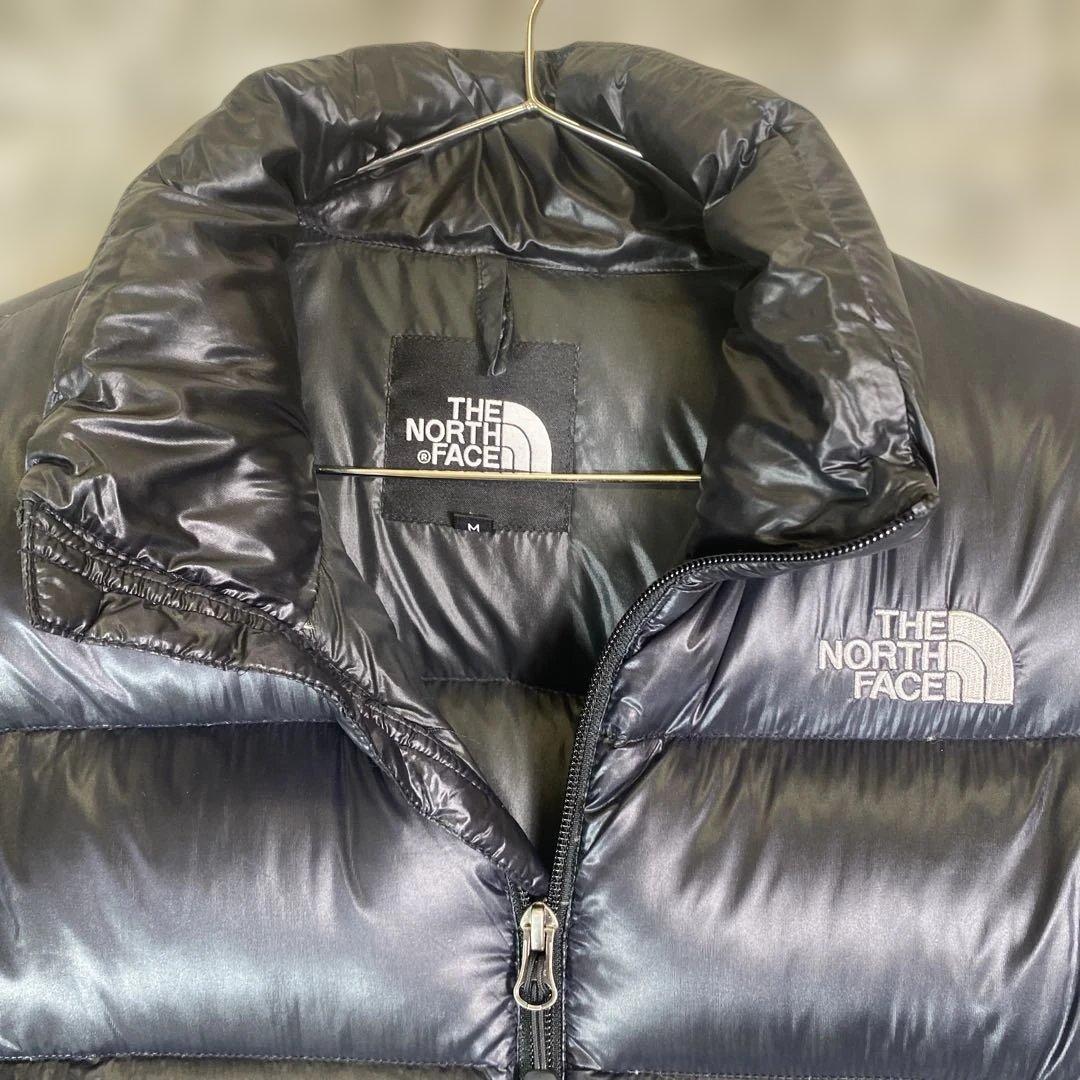 美品　ノースフェイス　ダウンジャケット　700FPレディース　アウトドア 黒　M