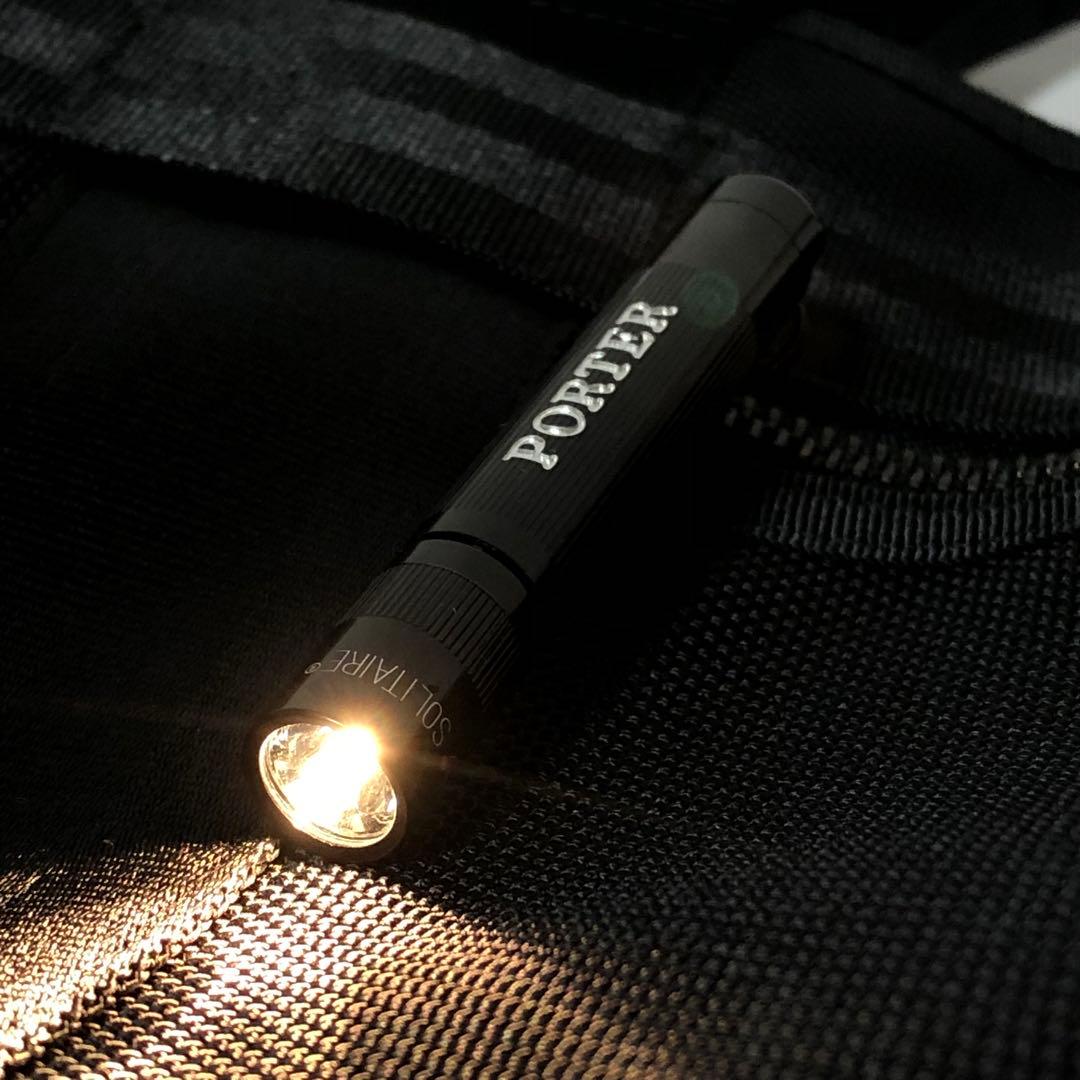 新品同様✨現行タグ ポーターヒート トートバッグ A4可 大容量 黒 マグライト