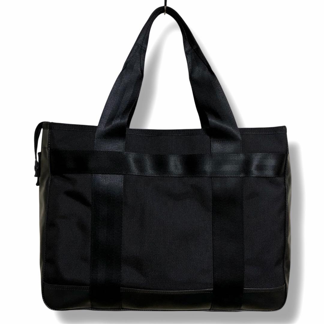 新品同様✨現行タグ ポーターヒート トートバッグ A4可 大容量 黒 マグライト