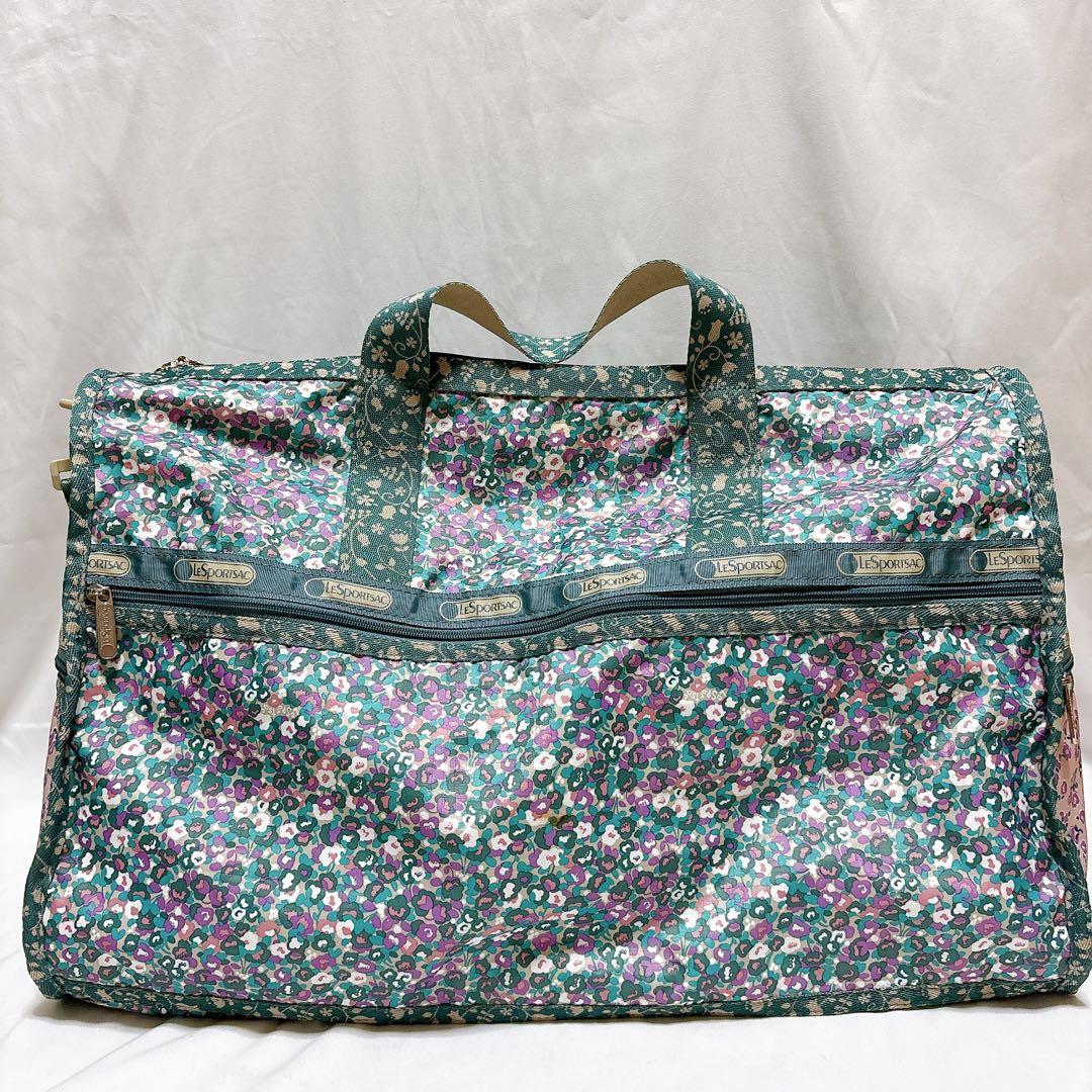 【入手困難】レスポートサック 日本限定 花 ボストン ラージサイズ 2way