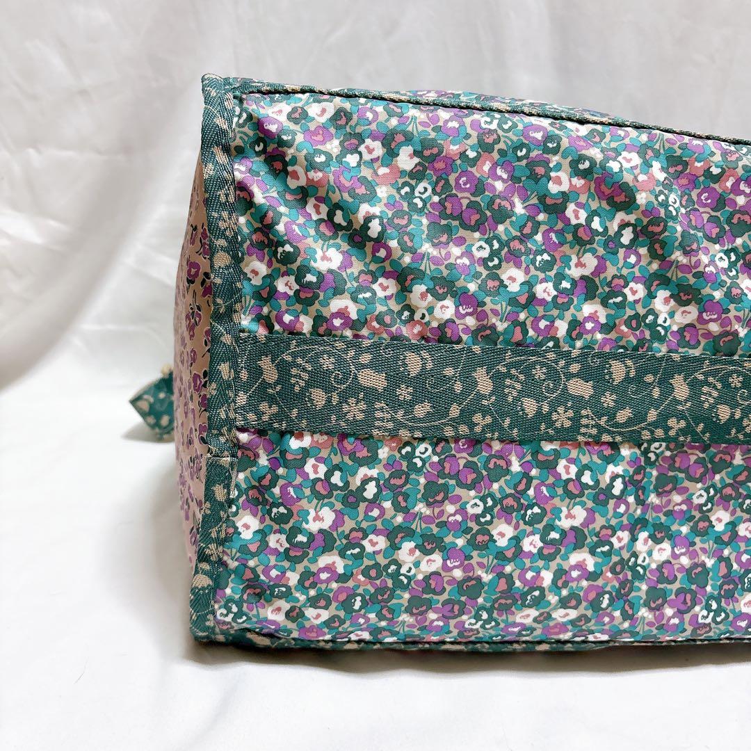 【入手困難】レスポートサック 日本限定 花 ボストン ラージサイズ 2way