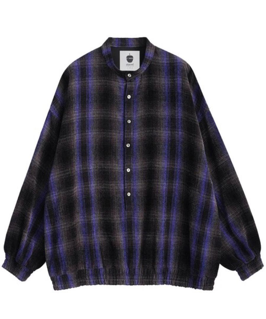SHAREEF MOLE CHECK L/S PULLOVER シャリーフ