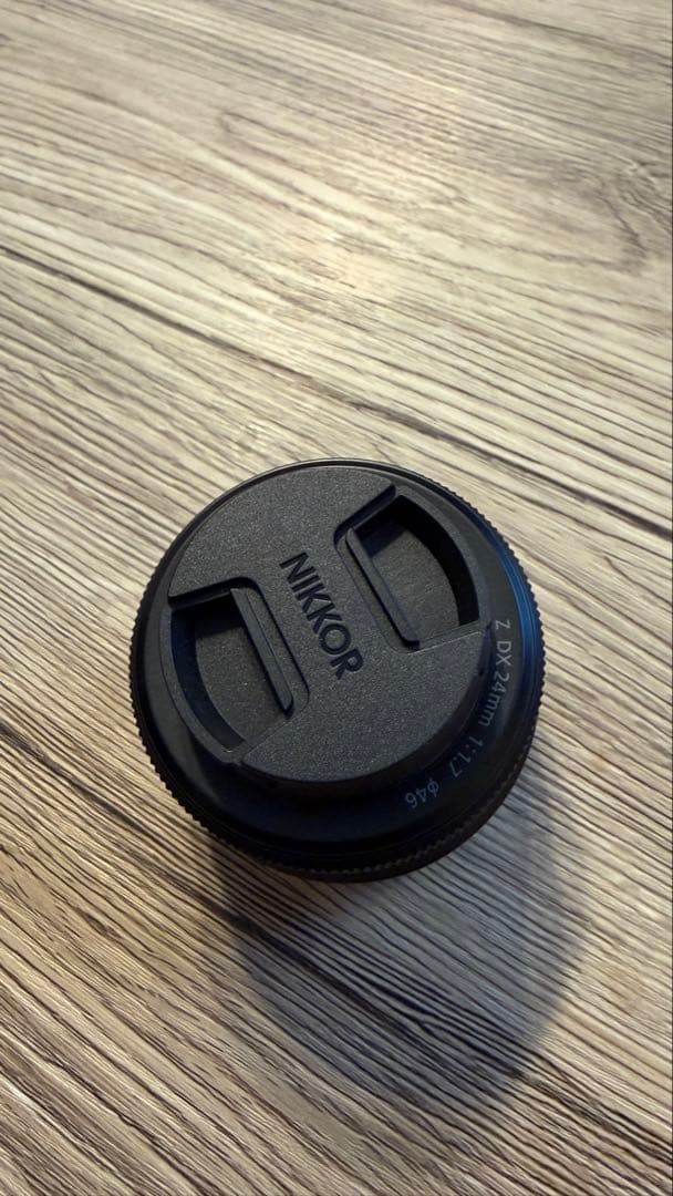 nikkor z dx24mm f/1.7 レンズフレーム付