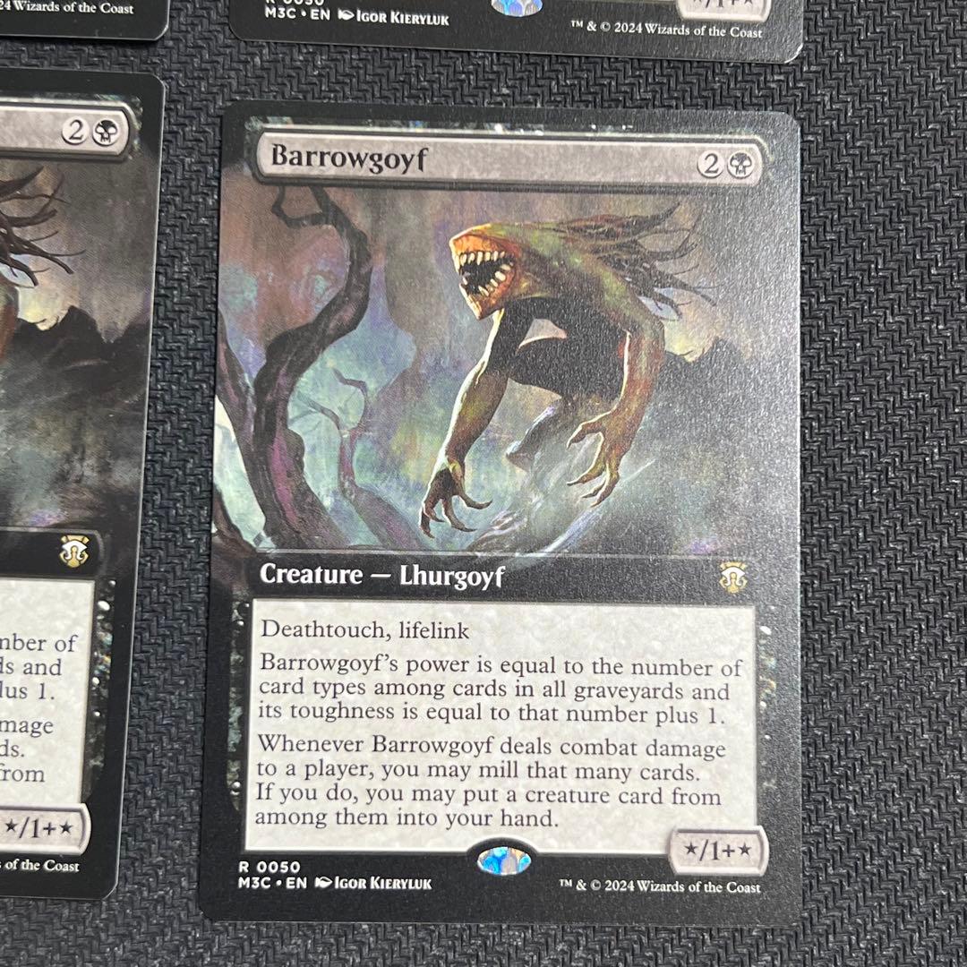 こマ？@即買い禁止 　バロウゴイフ 英語版 拡張アート 4枚セット