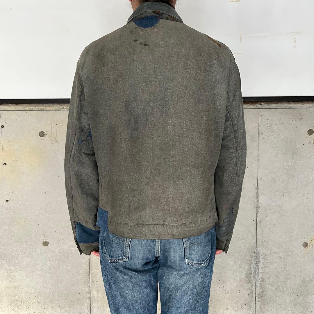 希少HERCULES/ヘラクレス　50s-60s シャンブレー ジャケット 襤褸