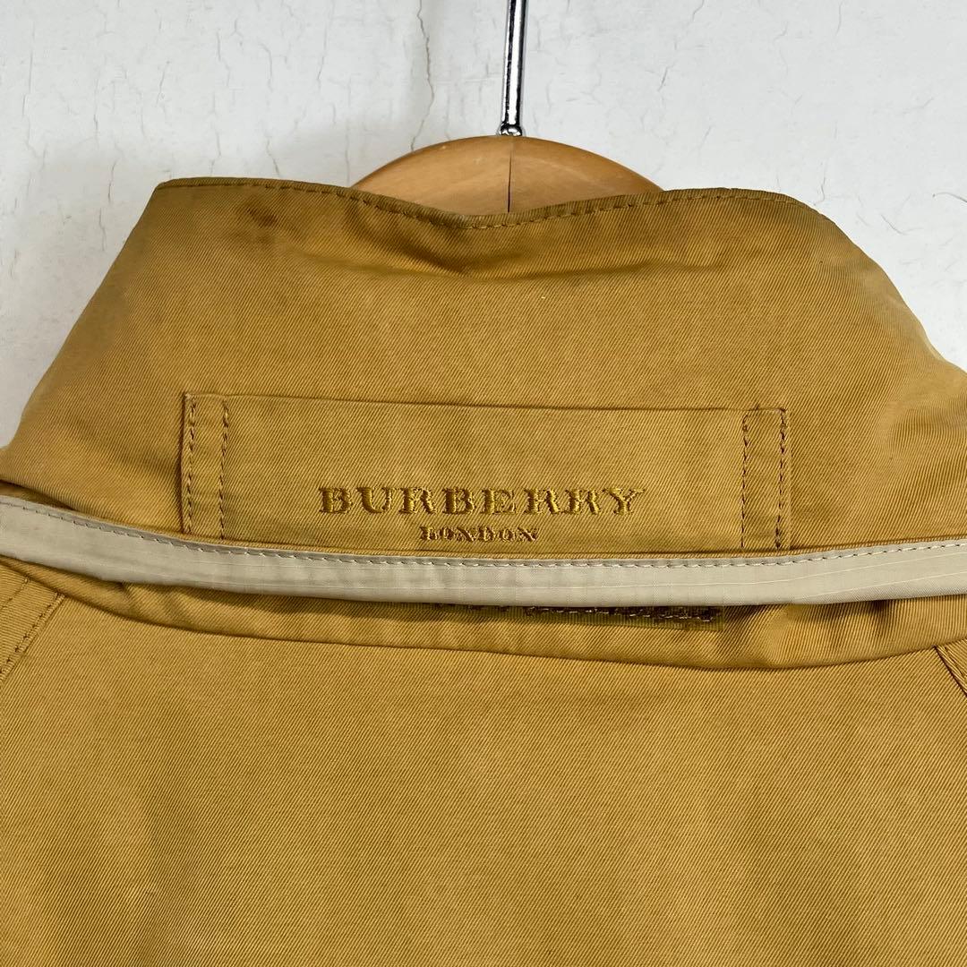 90s BURBERRY ハリントンジャケット 日本製 イエロー VINTAGE
