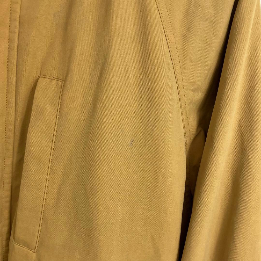 90s BURBERRY ハリントンジャケット 日本製 イエロー VINTAGE