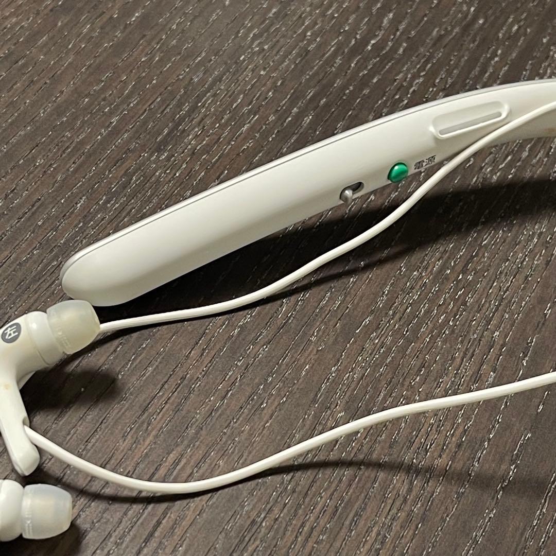 ソニー 首掛け集音器・ワイヤレスTVスピーカー イヤホン SMR-10 ホワイト