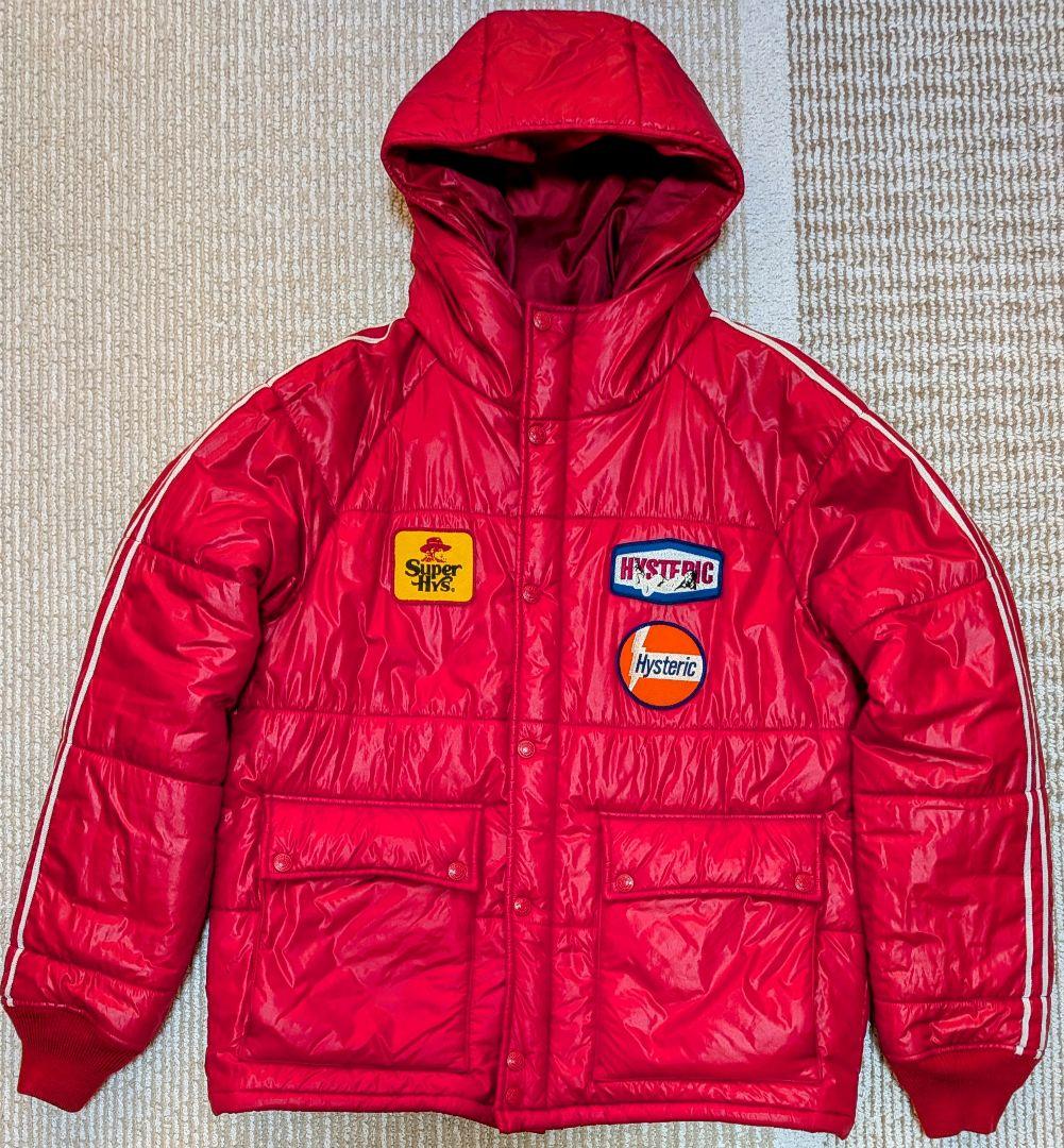 HYSTERIC GLAMOUR レーシング フーデッドブルゾン プリマロフト