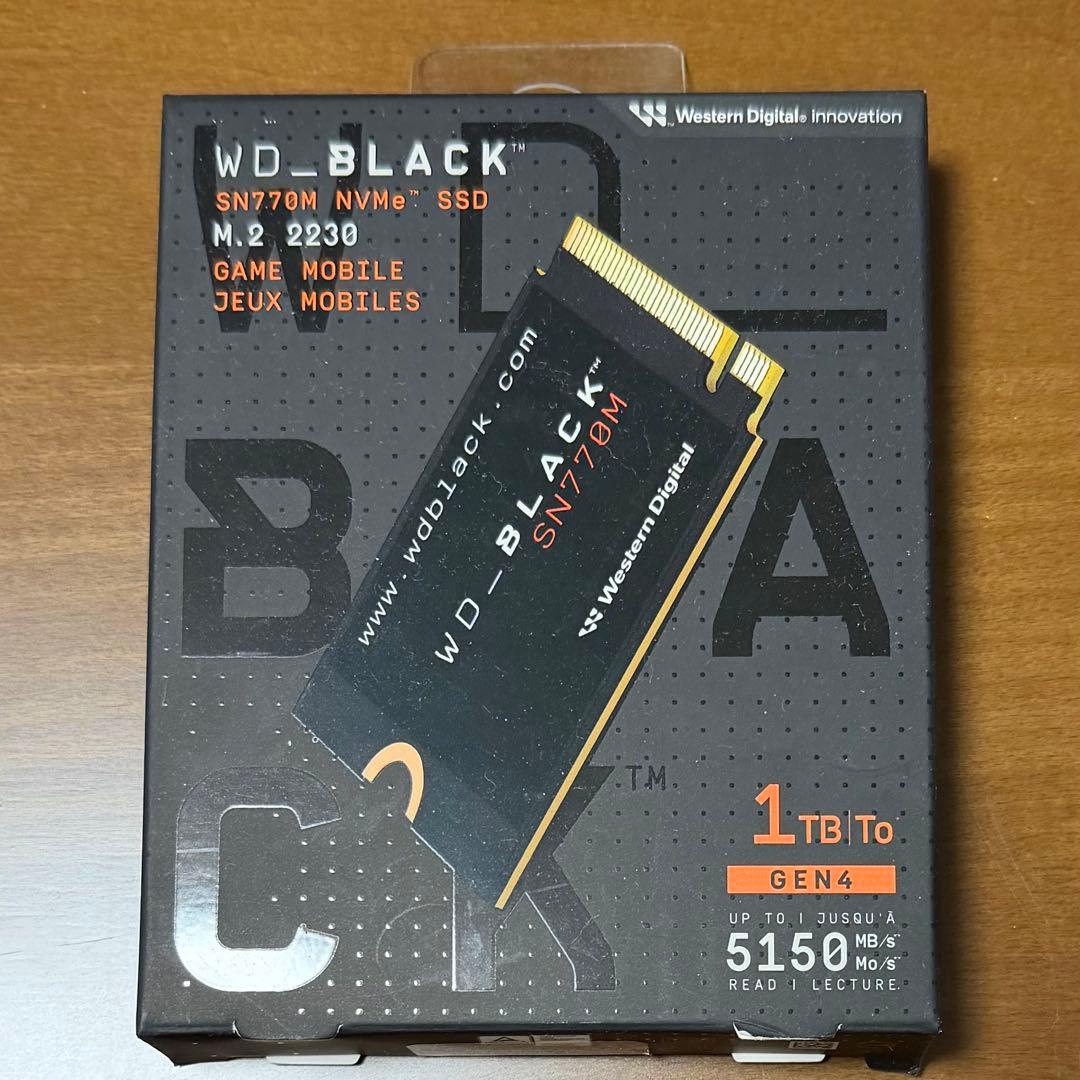 内蔵型SSD WD Black SN770M NVMe SSD