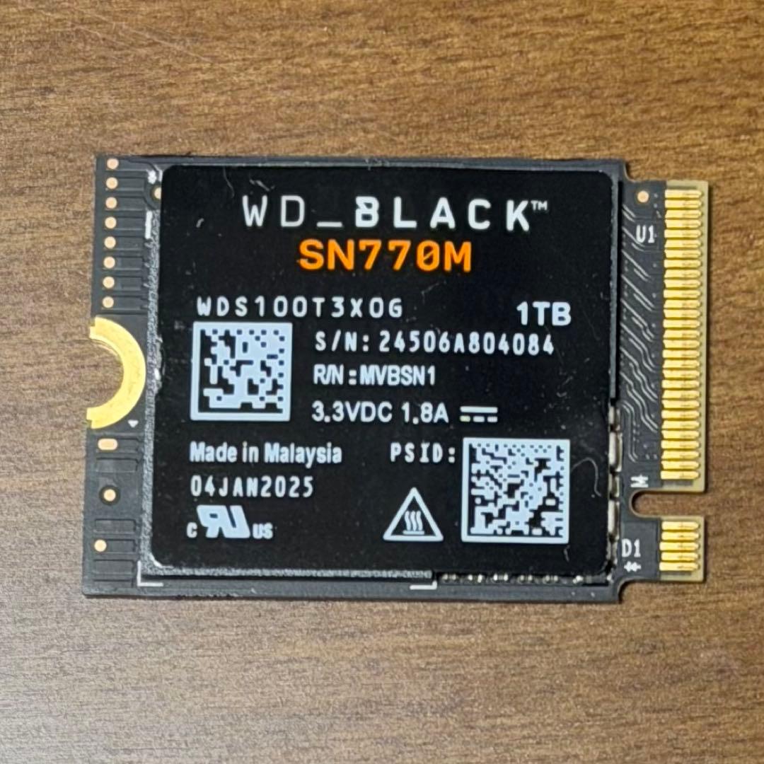 内蔵型SSD WD Black SN770M NVMe SSD