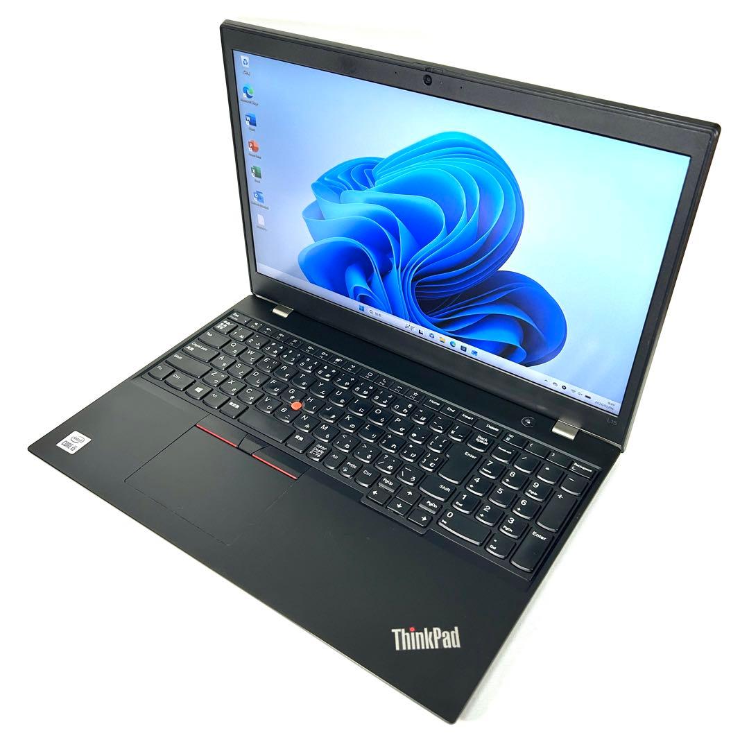 美品 Lenovo ThinkPad L15 バッテリー超良好 Office