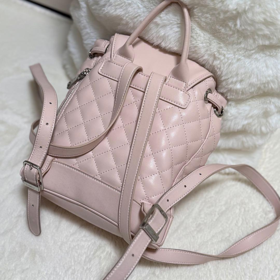 threetimesバックパック リュック ピンク tht