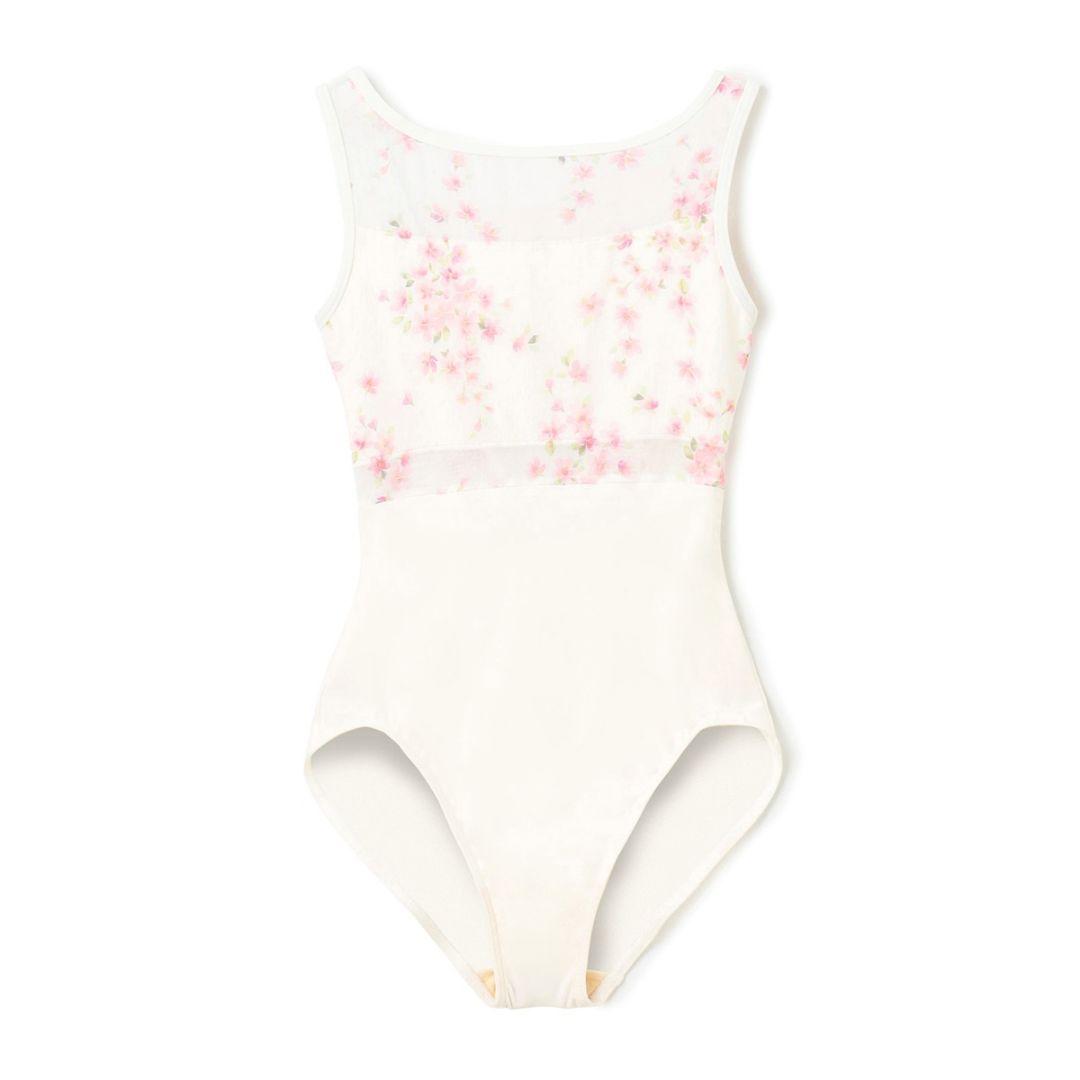 三が日限定お値下げ　レア　チャコット　永久メイ　コラボ　レオタード　桜　Sサイズ