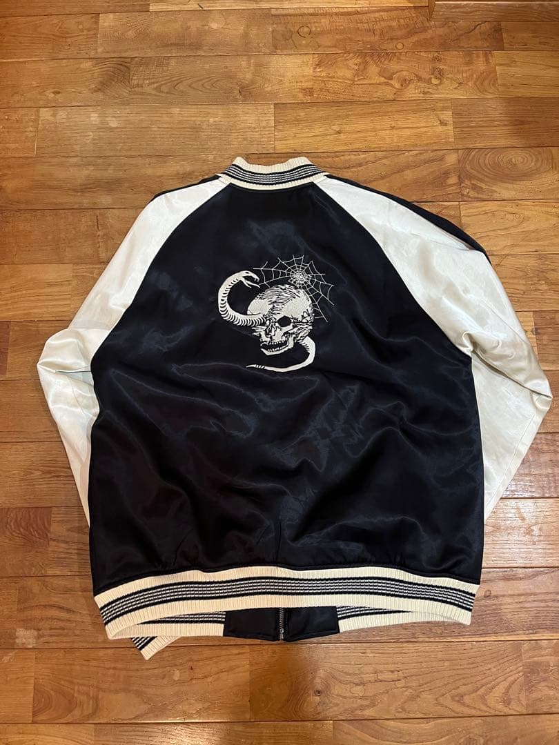 Black Sign ブラックサイン　スカル刺繍　スカジャン　XL 試着のみ