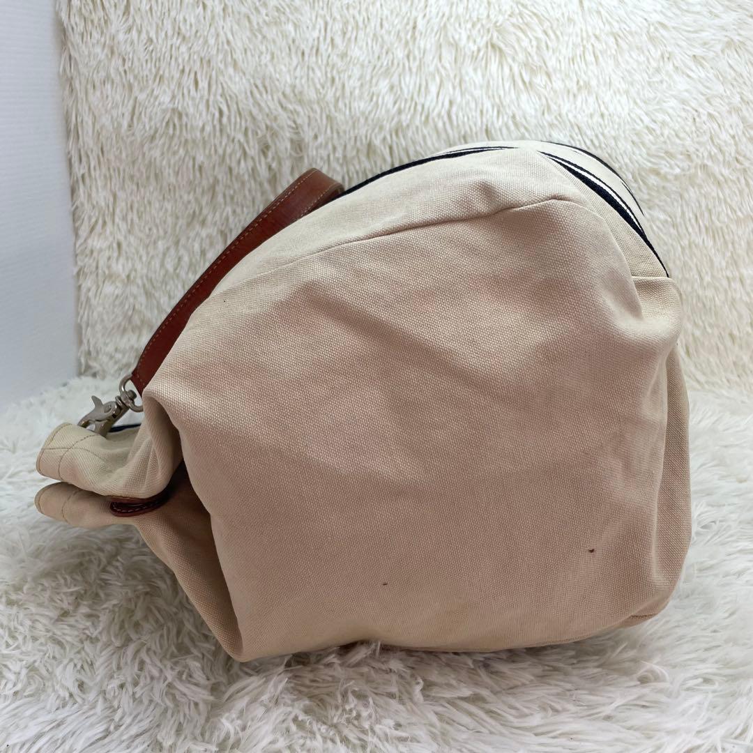 【美品】ダニエル＆ボブ 2way トートバッグ キャンバス ストライプ