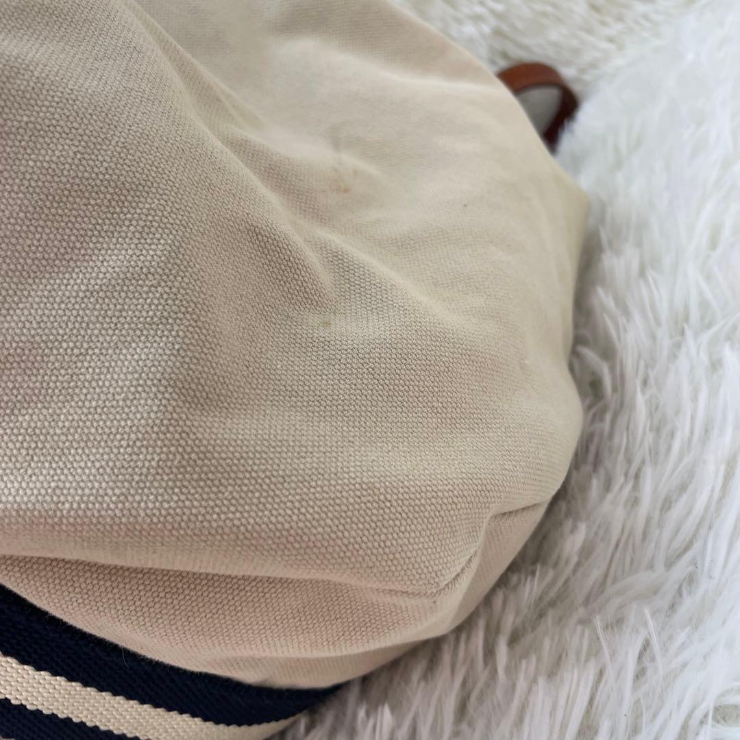 【美品】ダニエル＆ボブ 2way トートバッグ キャンバス ストライプ