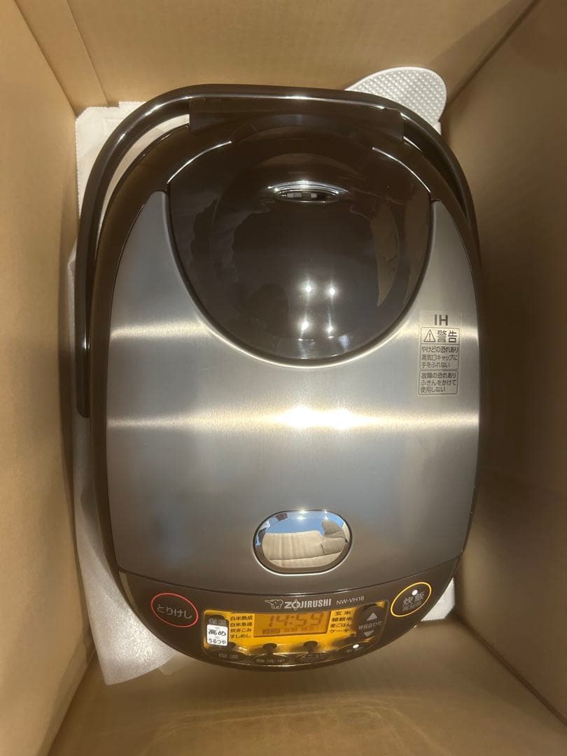 Zojirushi IH炊飯器 NW-VH18-TA ブラック 1.8L