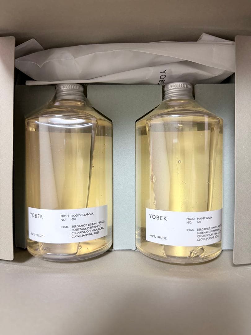 新品・未使用YOBEK ハンドソープ・ボディーソープ