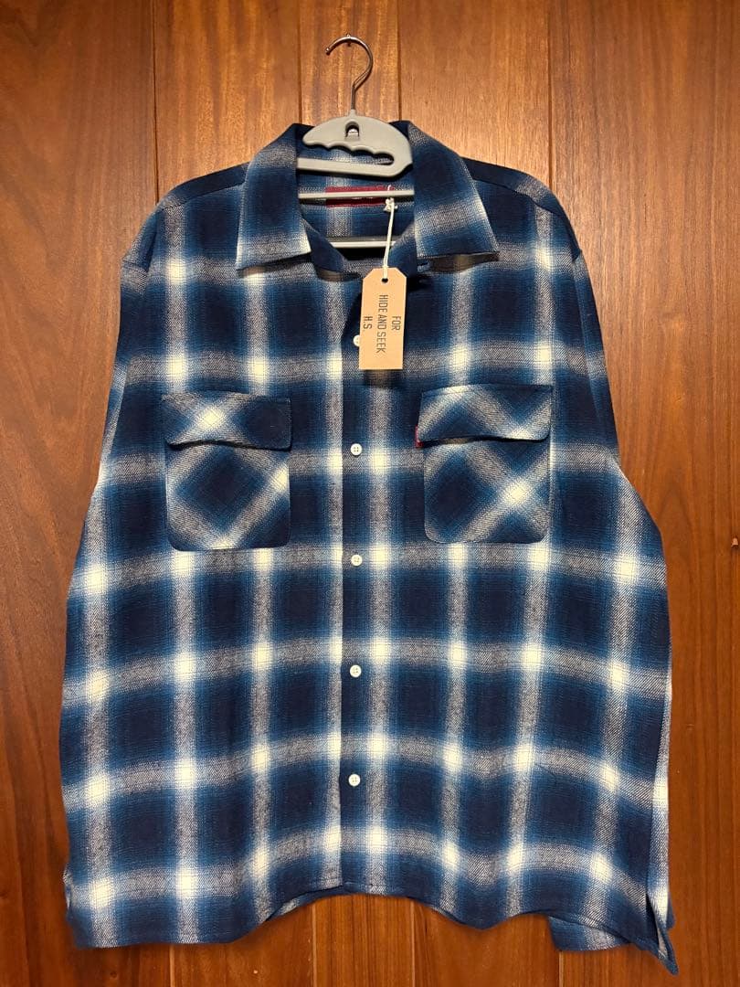 ま*さ様 Hide and Seek　Ombre Check L/S Shirt