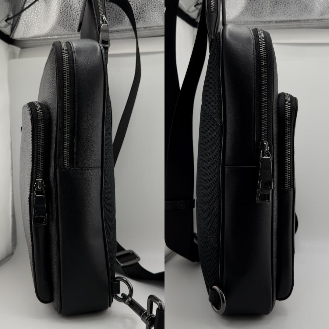 ✨極美品✨ COACH コーチ イーサン パック ボディバッグ シグネチャー