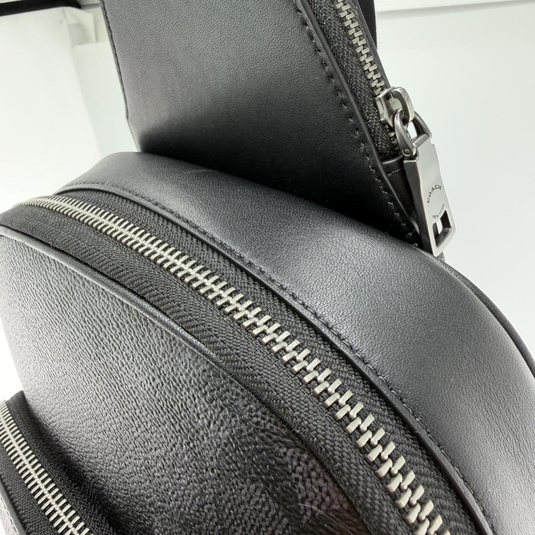 ✨極美品✨ COACH コーチ イーサン パック ボディバッグ シグネチャー