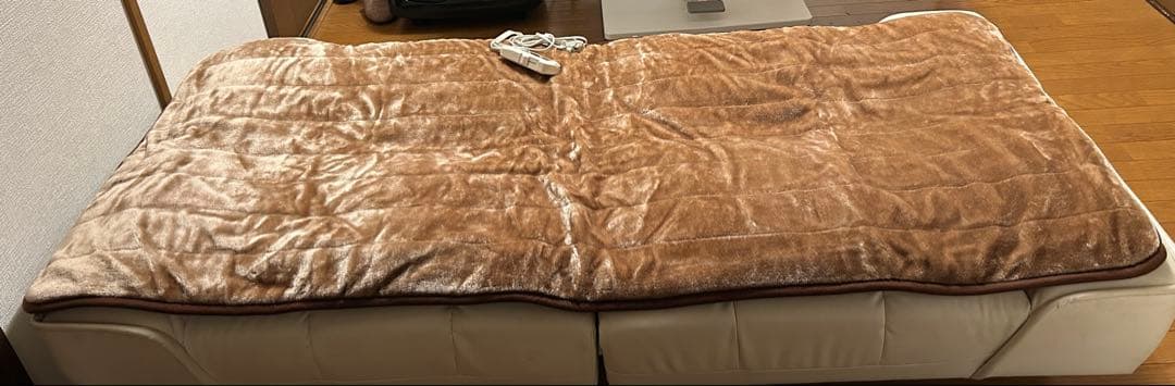 電磁波99%カットゼンケン一人用電熱マットタイマー機能付[ZMT-75CT]