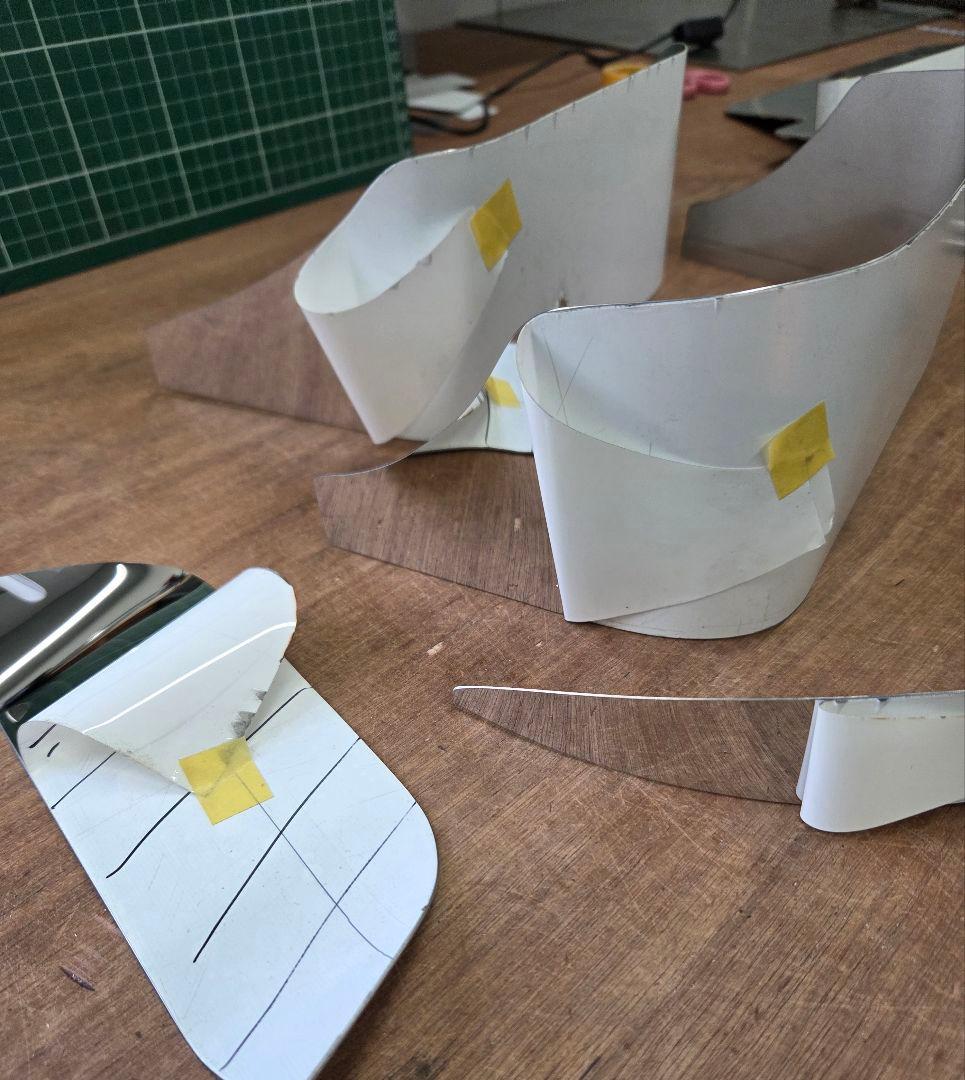 07スーパーグレート　サイドステップ　ミラーバイザー　ドアハンドルインナー