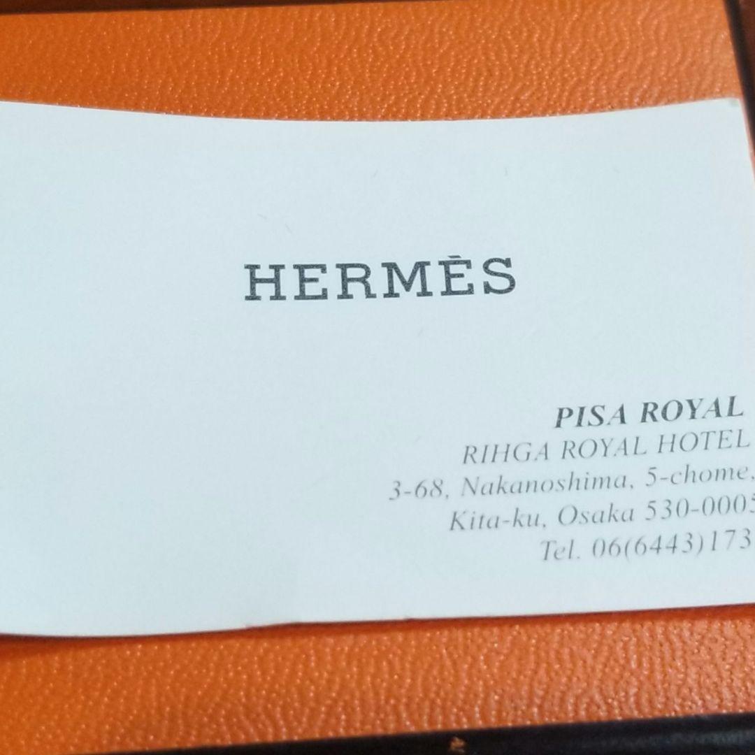 エルメス　カージュドアッシュHキューブピアス シルバー