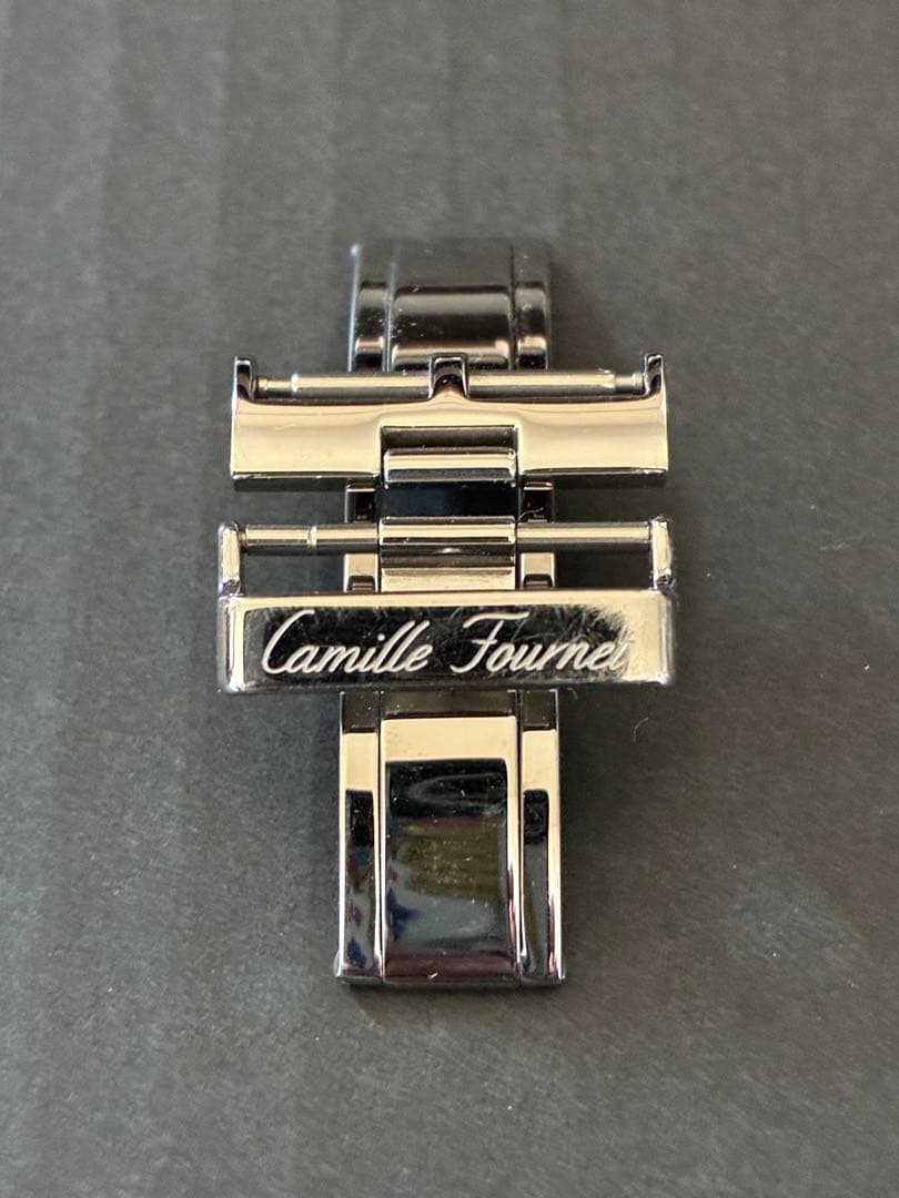 【ハイス】カミーユフォルネ　Dバックル　筆記体ロゴ　おまけ付き