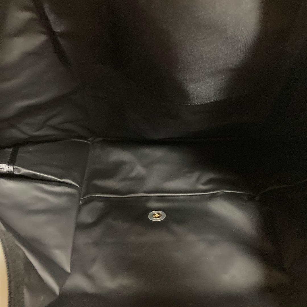 《極美品》ロンシャン　ルプリアージュ　バッグ 折り畳みトラベルバッグ　ボストン黒