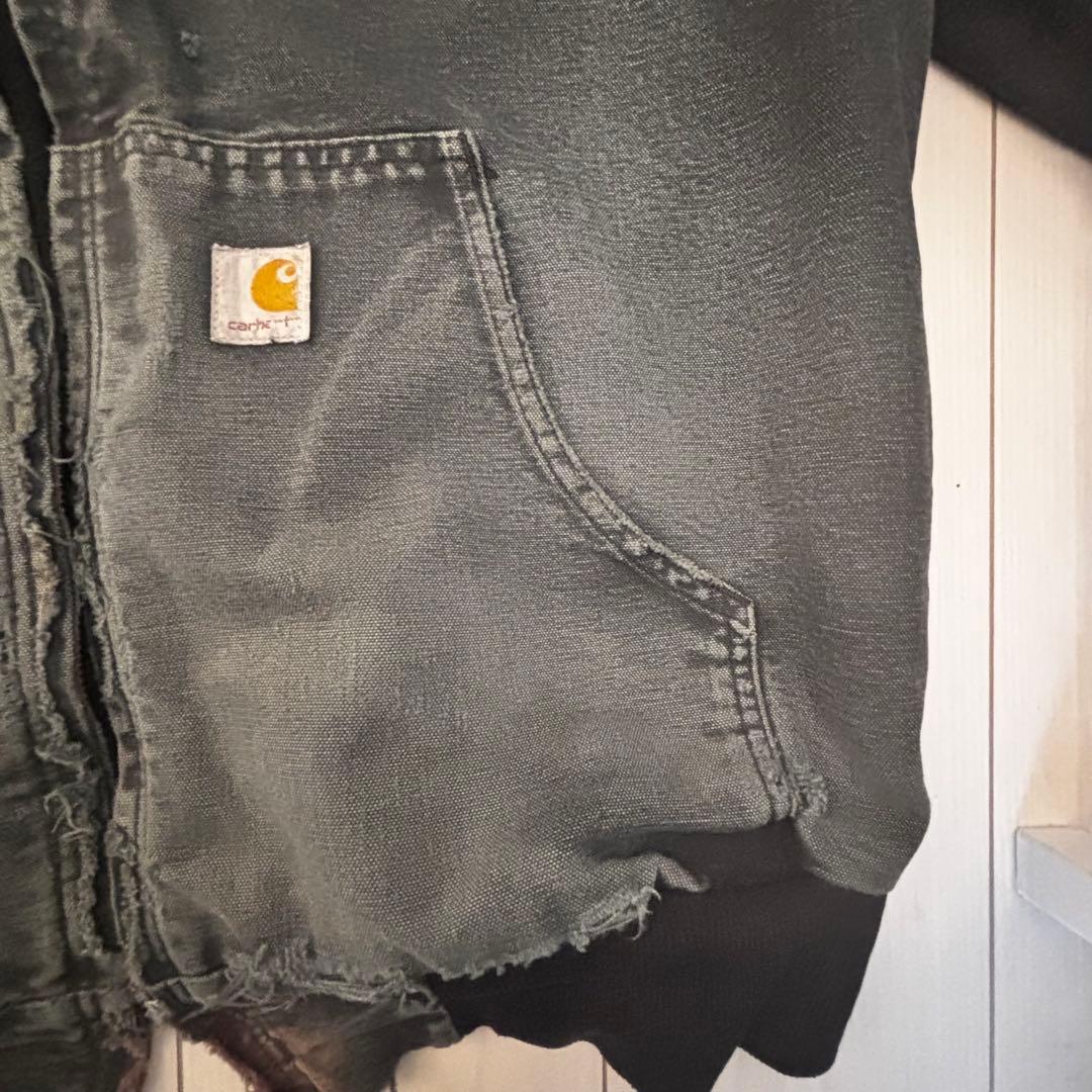 ほ*様 希少 Carhartt アクティブジャケット ブラック