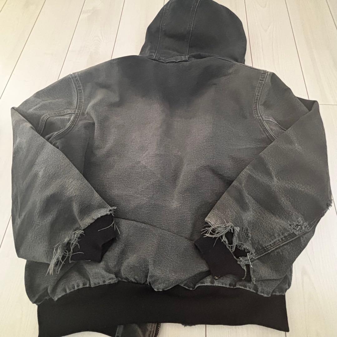 ほ*様 希少 Carhartt アクティブジャケット ブラック