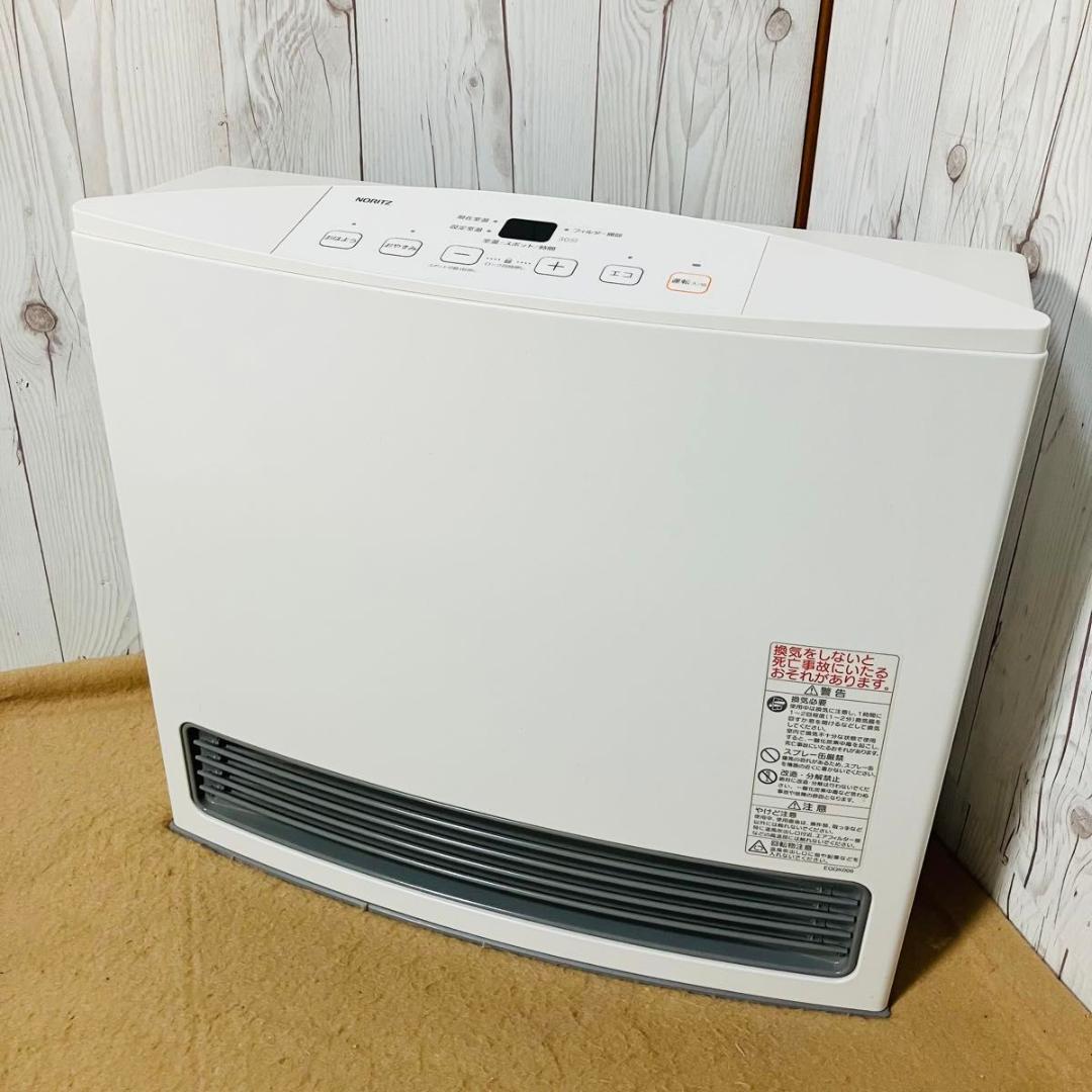 美品 NORITZ ガスファンヒーター GFH-4005S-W5 LPガス用