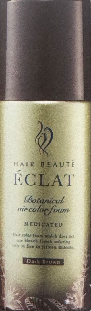 ヘアボーテエクラ ボタニカルエアカラーフォームEX 80gx5本 ダークブラウン