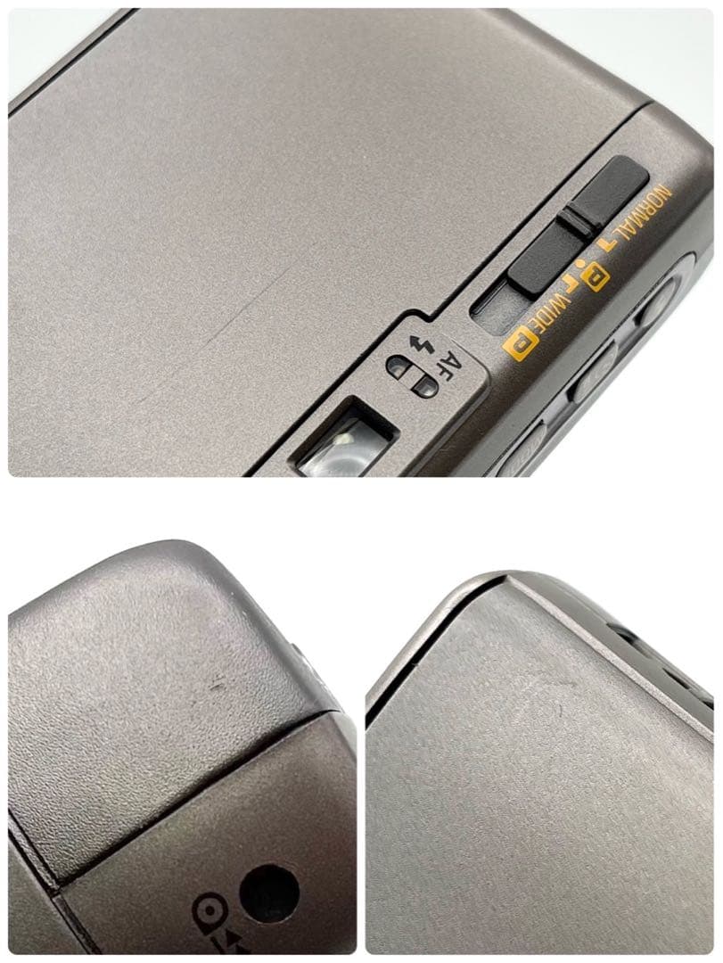 【完動品 極美品】RICOH R1s グレー フィルムカメラ 動作確認済