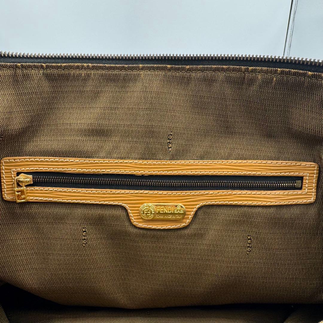 FENDI フェンデ ズッカ 2wayトートバッグ ショルダーバッグ FFロゴ