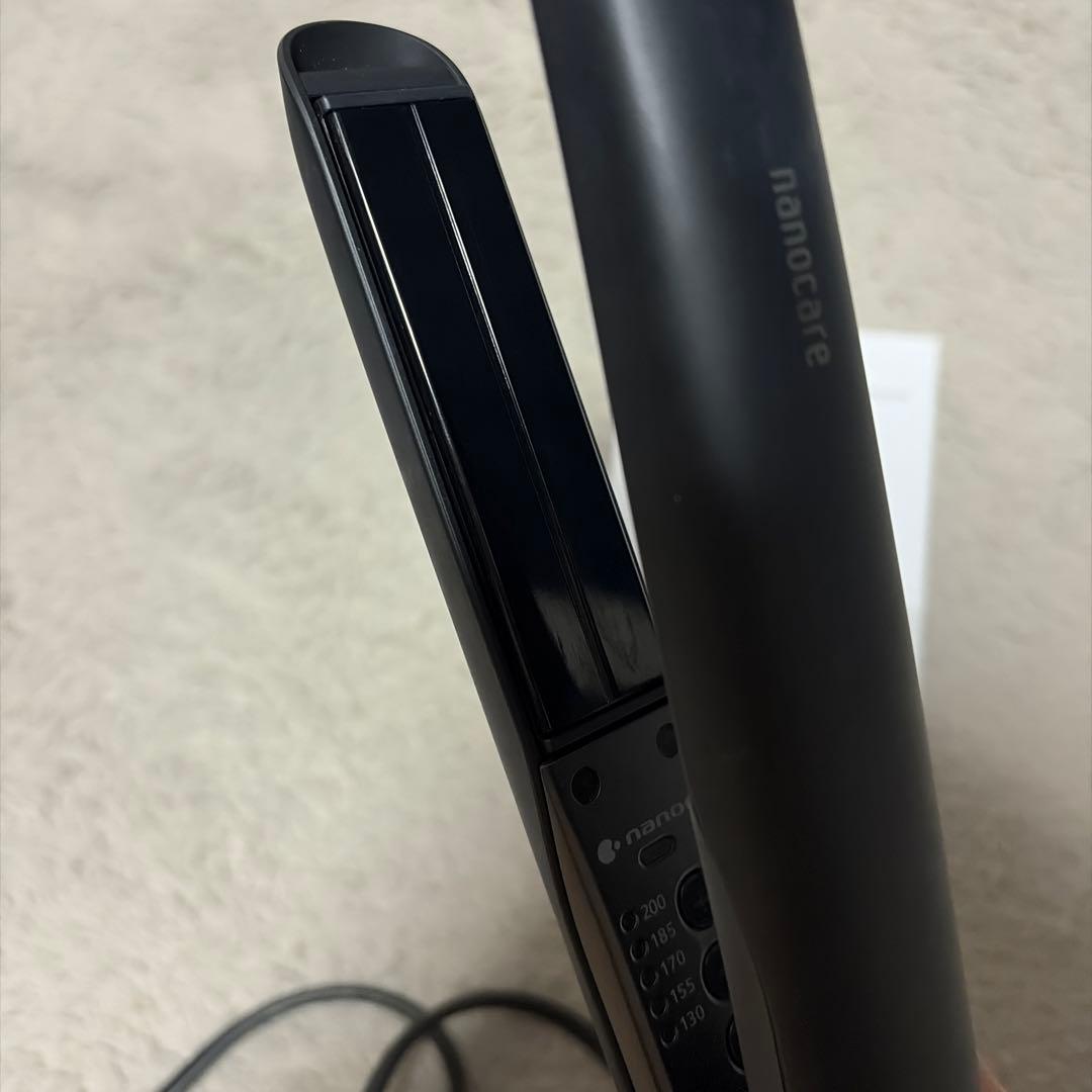 Panasonic ストレートアイロン　ナノケア　EH-HS0J ブラック