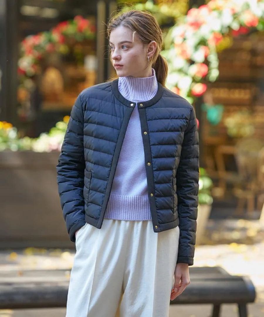 完売DRESSTERIOR☆ライトダウンジャケット34