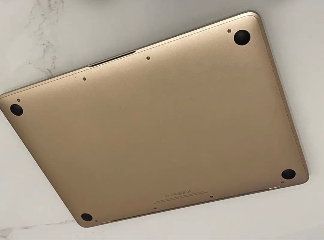 値下げ‼️美品‼️Apple MacBook ゴールド