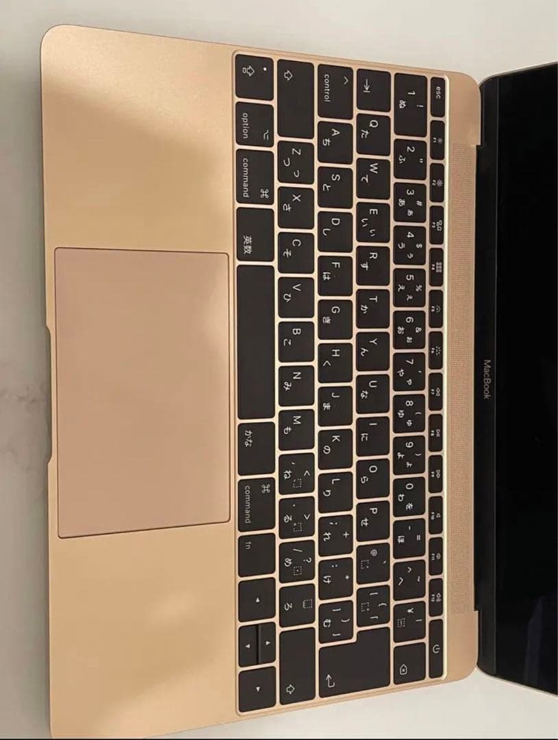 値下げ‼️美品‼️Apple MacBook ゴールド