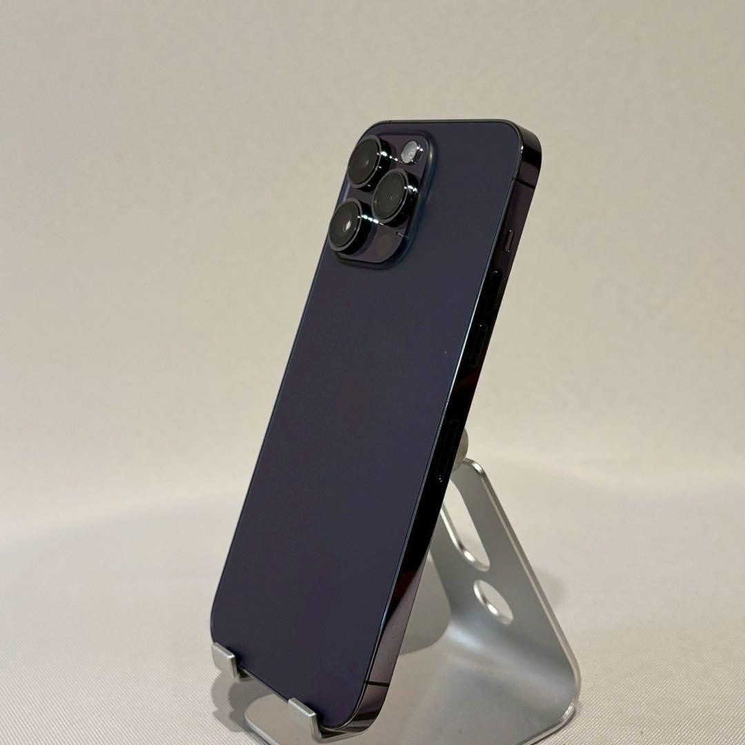 『美品』iPhone 14 PRO MAX 256GB ディープパープル　本体